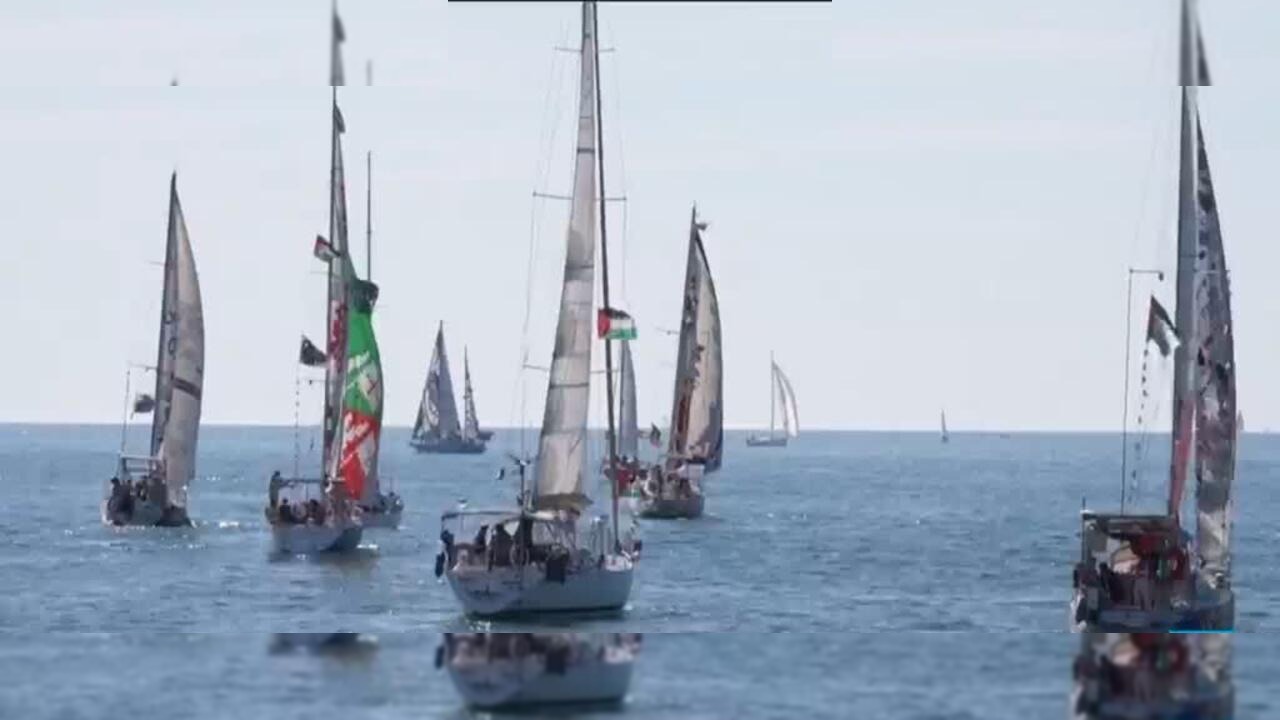 قوارب فرنسية تنطلق من مارسيليا للمشاركة في أسطول مساعدات غزة