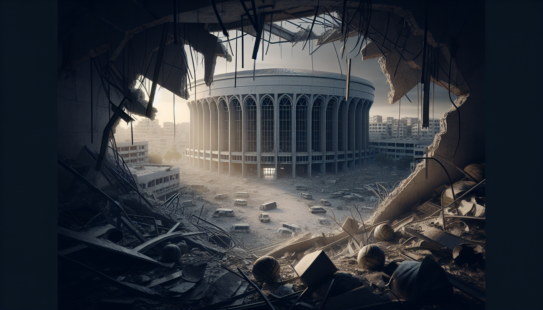 تباين الآراء حول تفاصيل الهجوم على صالة لامرد الرياضية في إيران