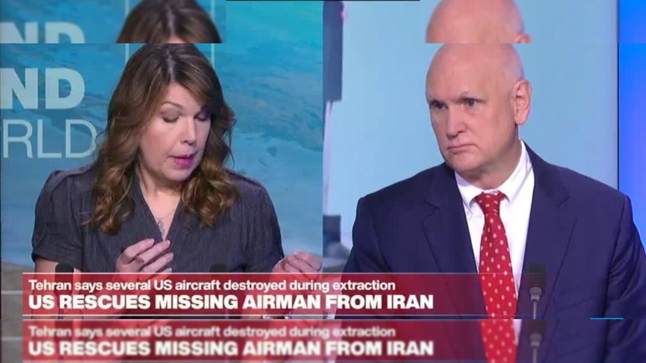 מצב המזרח התיכון: חילוץ טייס אמריקאי מאיראן