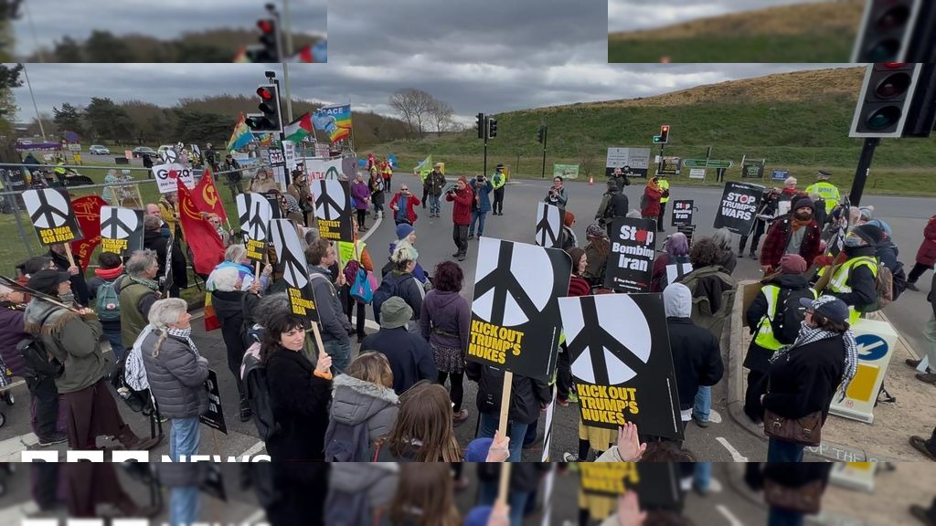 מעצרים בהפגנה בלייקנהית בעקבות תמיכה בקבוצה אסורה