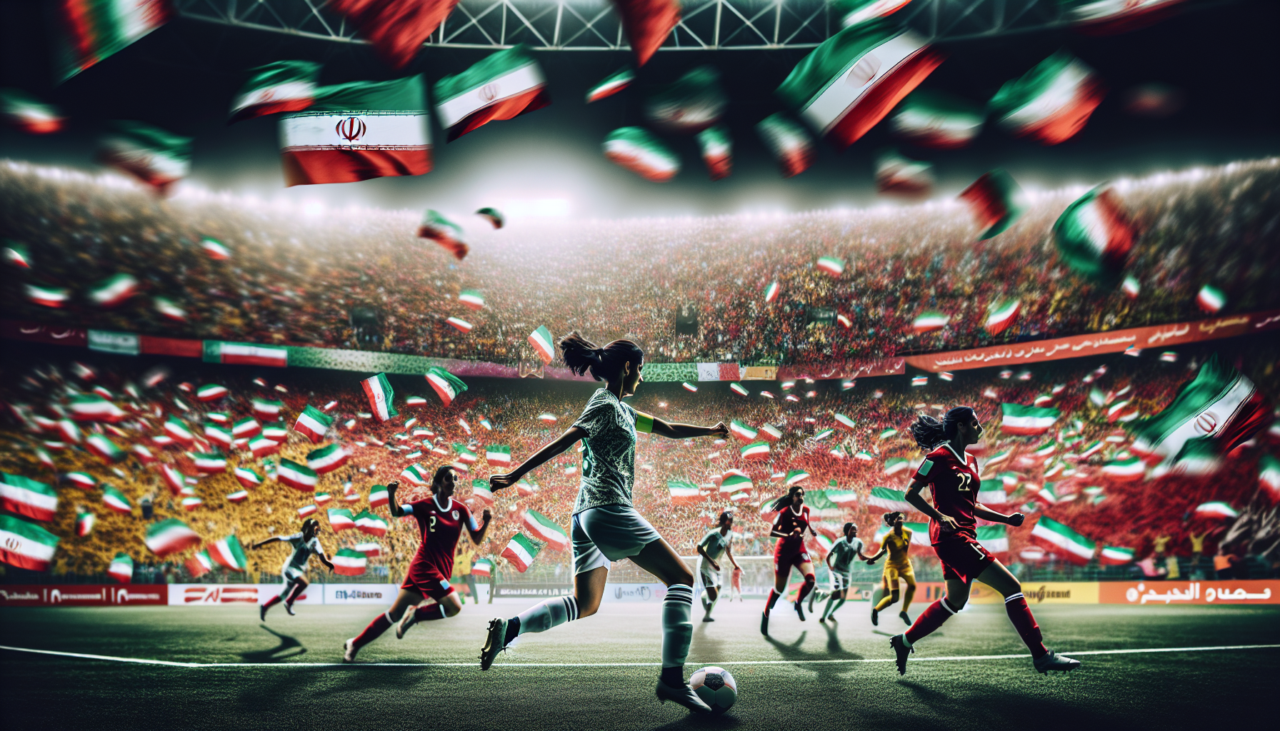 ضغوط هائلة تواجه لاعبات كرة القدم الإيرانيات خلال كأس آسيا